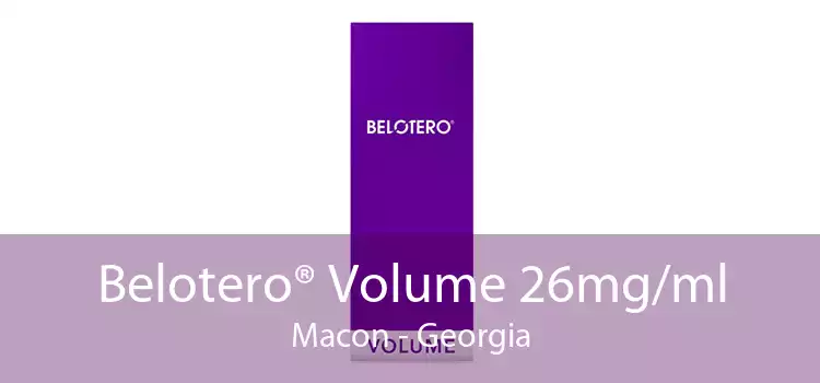 Belotero® Volume 26mg/ml Macon - Georgia