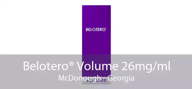 Belotero® Volume 26mg/ml McDonough - Georgia