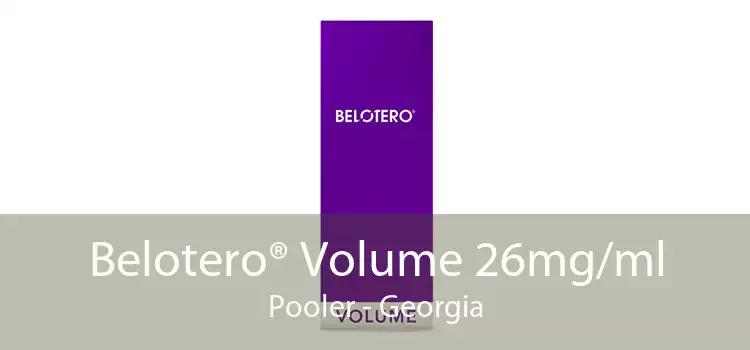 Belotero® Volume 26mg/ml Pooler - Georgia