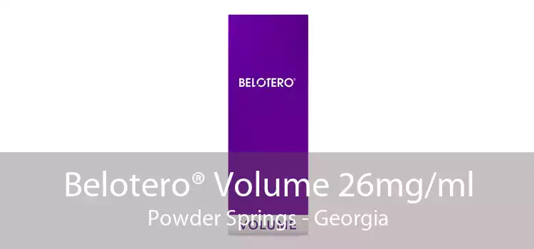 Belotero® Volume 26mg/ml Powder Springs - Georgia