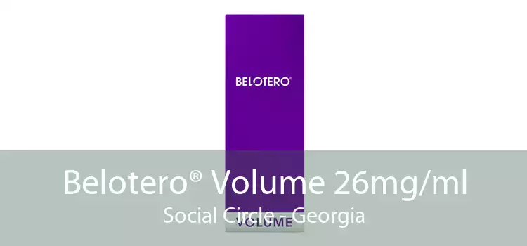 Belotero® Volume 26mg/ml Social Circle - Georgia