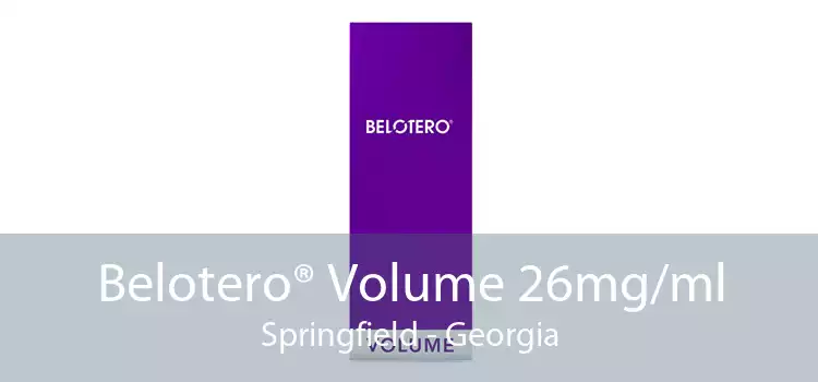 Belotero® Volume 26mg/ml Springfield - Georgia