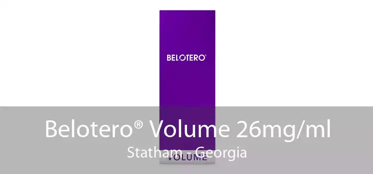 Belotero® Volume 26mg/ml Statham - Georgia