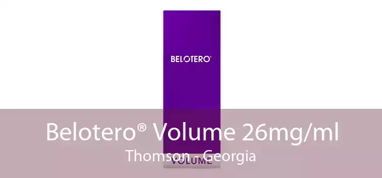 Belotero® Volume 26mg/ml Thomson - Georgia