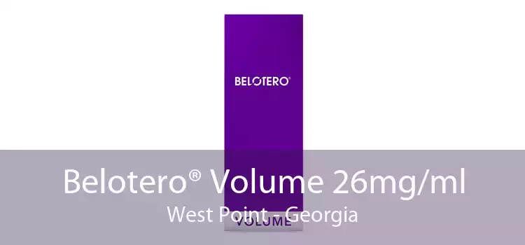 Belotero® Volume 26mg/ml West Point - Georgia