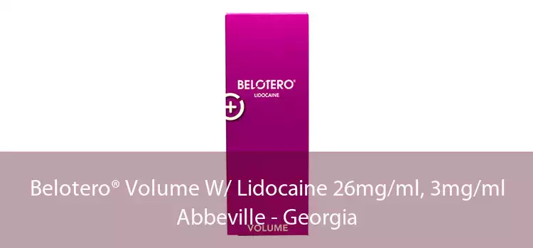 Belotero® Volume W/ Lidocaine 26mg/ml, 3mg/ml Abbeville - Georgia