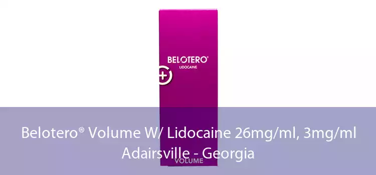 Belotero® Volume W/ Lidocaine 26mg/ml, 3mg/ml Adairsville - Georgia