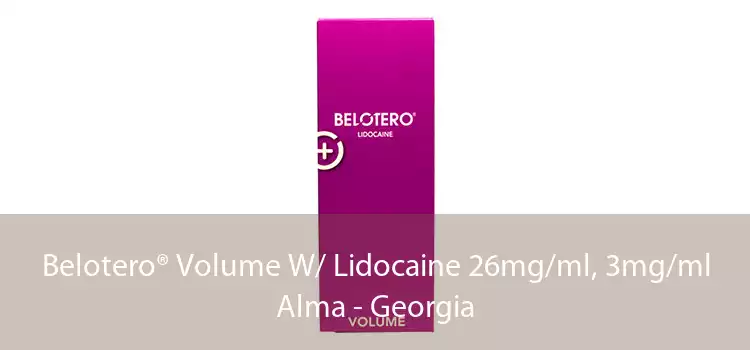 Belotero® Volume W/ Lidocaine 26mg/ml, 3mg/ml Alma - Georgia