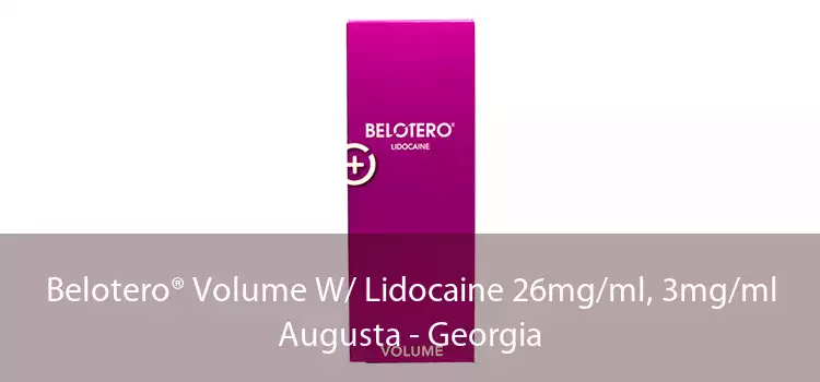 Belotero® Volume W/ Lidocaine 26mg/ml, 3mg/ml Augusta - Georgia