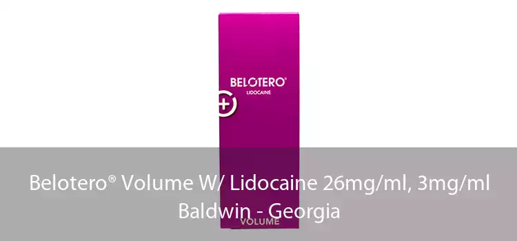 Belotero® Volume W/ Lidocaine 26mg/ml, 3mg/ml Baldwin - Georgia