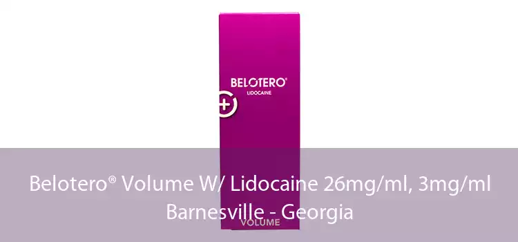 Belotero® Volume W/ Lidocaine 26mg/ml, 3mg/ml Barnesville - Georgia