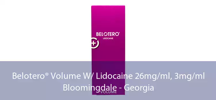 Belotero® Volume W/ Lidocaine 26mg/ml, 3mg/ml Bloomingdale - Georgia
