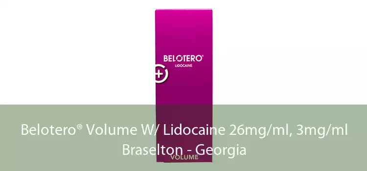 Belotero® Volume W/ Lidocaine 26mg/ml, 3mg/ml Braselton - Georgia
