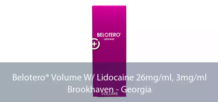 Belotero® Volume W/ Lidocaine 26mg/ml, 3mg/ml Brookhaven - Georgia