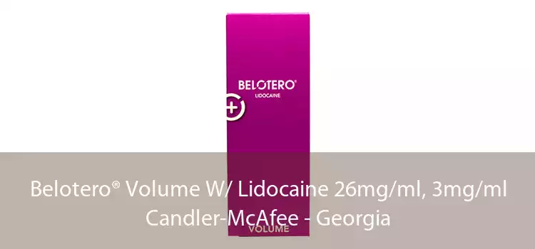 Belotero® Volume W/ Lidocaine 26mg/ml, 3mg/ml Candler-McAfee - Georgia