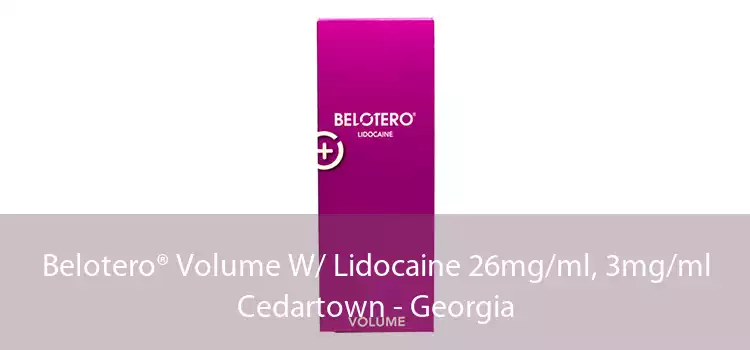 Belotero® Volume W/ Lidocaine 26mg/ml, 3mg/ml Cedartown - Georgia