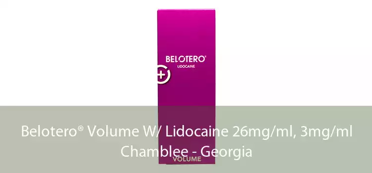 Belotero® Volume W/ Lidocaine 26mg/ml, 3mg/ml Chamblee - Georgia
