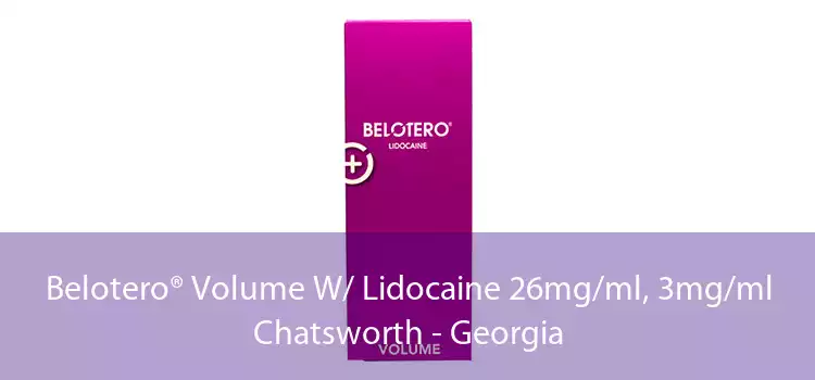 Belotero® Volume W/ Lidocaine 26mg/ml, 3mg/ml Chatsworth - Georgia