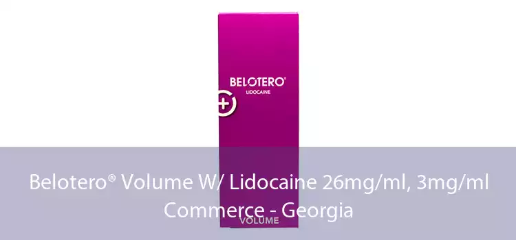 Belotero® Volume W/ Lidocaine 26mg/ml, 3mg/ml Commerce - Georgia