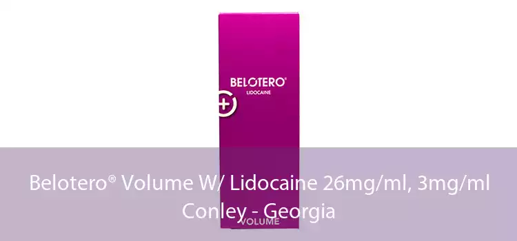 Belotero® Volume W/ Lidocaine 26mg/ml, 3mg/ml Conley - Georgia