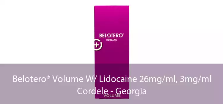 Belotero® Volume W/ Lidocaine 26mg/ml, 3mg/ml Cordele - Georgia