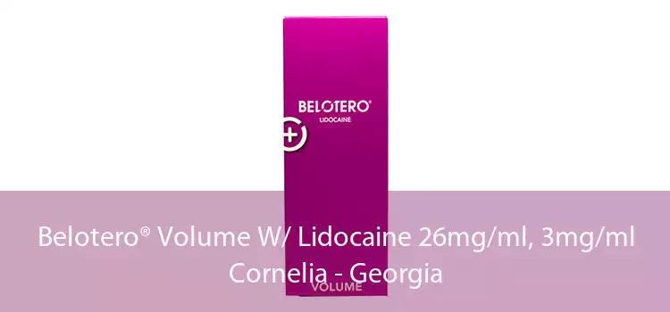 Belotero® Volume W/ Lidocaine 26mg/ml, 3mg/ml Cornelia - Georgia