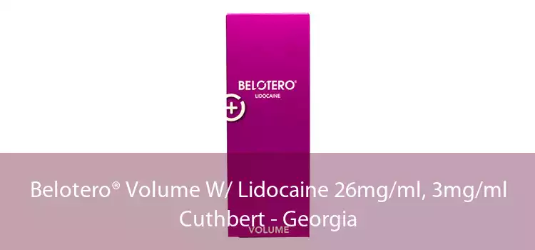 Belotero® Volume W/ Lidocaine 26mg/ml, 3mg/ml Cuthbert - Georgia