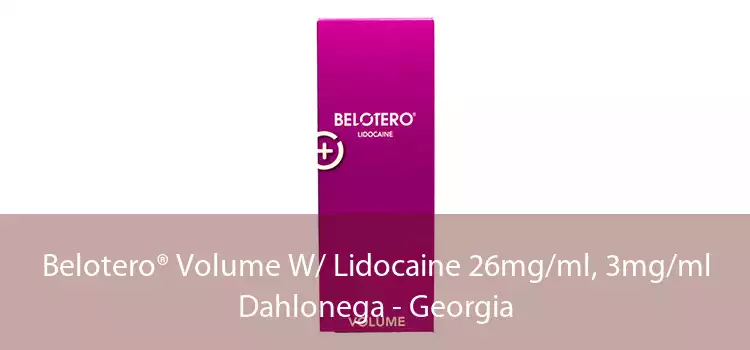 Belotero® Volume W/ Lidocaine 26mg/ml, 3mg/ml Dahlonega - Georgia