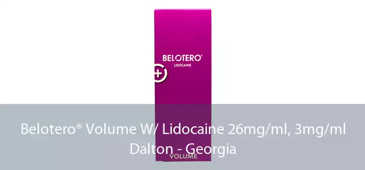 Belotero® Volume W/ Lidocaine 26mg/ml, 3mg/ml Dalton - Georgia