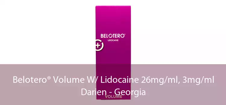 Belotero® Volume W/ Lidocaine 26mg/ml, 3mg/ml Darien - Georgia