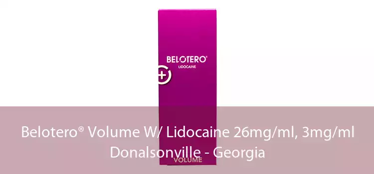Belotero® Volume W/ Lidocaine 26mg/ml, 3mg/ml Donalsonville - Georgia