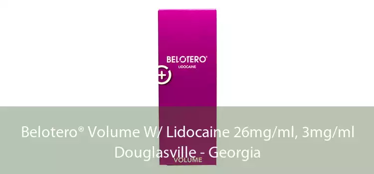 Belotero® Volume W/ Lidocaine 26mg/ml, 3mg/ml Douglasville - Georgia