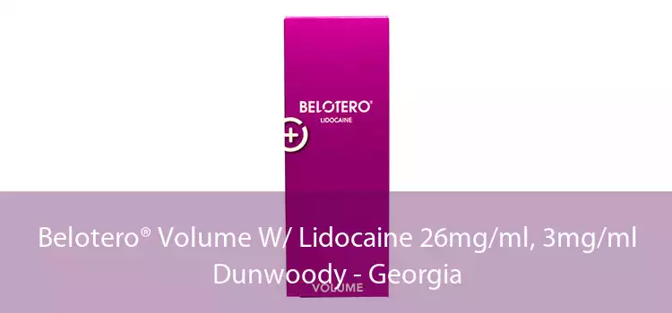Belotero® Volume W/ Lidocaine 26mg/ml, 3mg/ml Dunwoody - Georgia