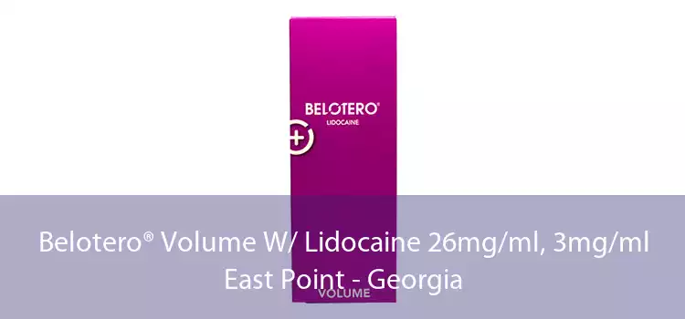 Belotero® Volume W/ Lidocaine 26mg/ml, 3mg/ml East Point - Georgia