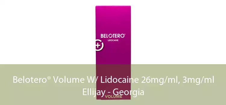 Belotero® Volume W/ Lidocaine 26mg/ml, 3mg/ml Ellijay - Georgia