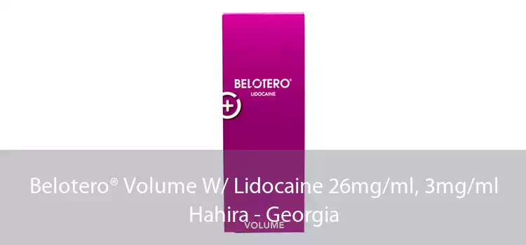 Belotero® Volume W/ Lidocaine 26mg/ml, 3mg/ml Hahira - Georgia