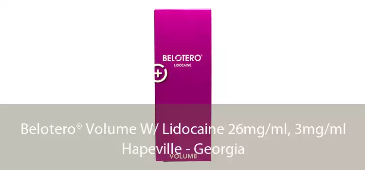 Belotero® Volume W/ Lidocaine 26mg/ml, 3mg/ml Hapeville - Georgia