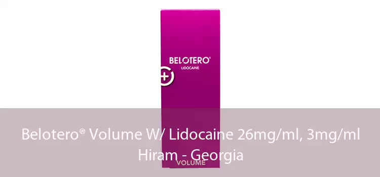 Belotero® Volume W/ Lidocaine 26mg/ml, 3mg/ml Hiram - Georgia