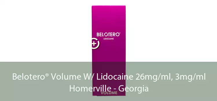 Belotero® Volume W/ Lidocaine 26mg/ml, 3mg/ml Homerville - Georgia