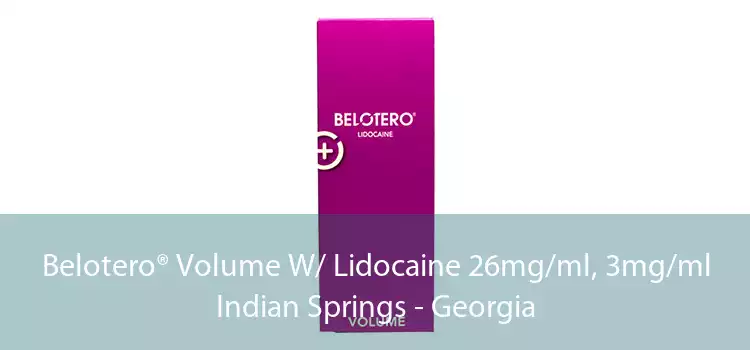 Belotero® Volume W/ Lidocaine 26mg/ml, 3mg/ml Indian Springs - Georgia
