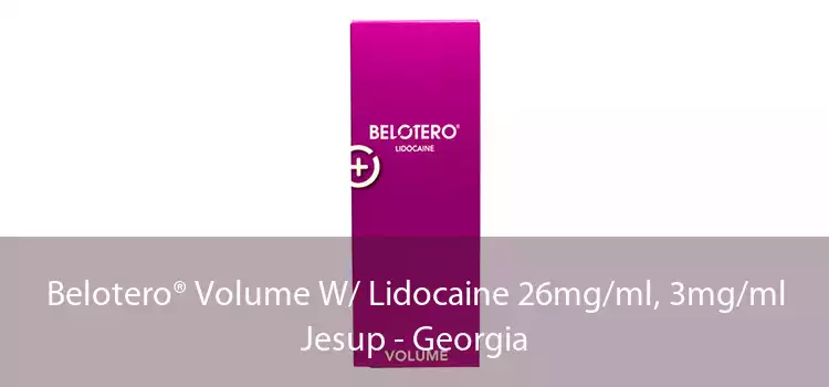 Belotero® Volume W/ Lidocaine 26mg/ml, 3mg/ml Jesup - Georgia