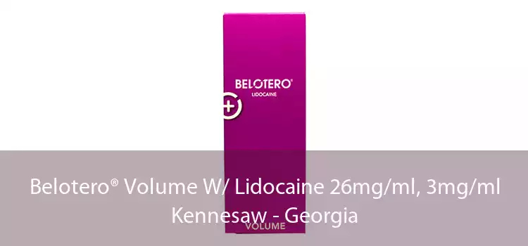 Belotero® Volume W/ Lidocaine 26mg/ml, 3mg/ml Kennesaw - Georgia