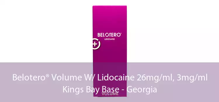 Belotero® Volume W/ Lidocaine 26mg/ml, 3mg/ml Kings Bay Base - Georgia
