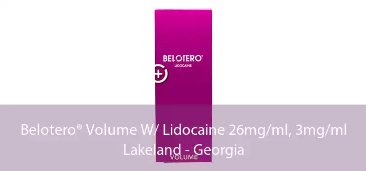 Belotero® Volume W/ Lidocaine 26mg/ml, 3mg/ml Lakeland - Georgia
