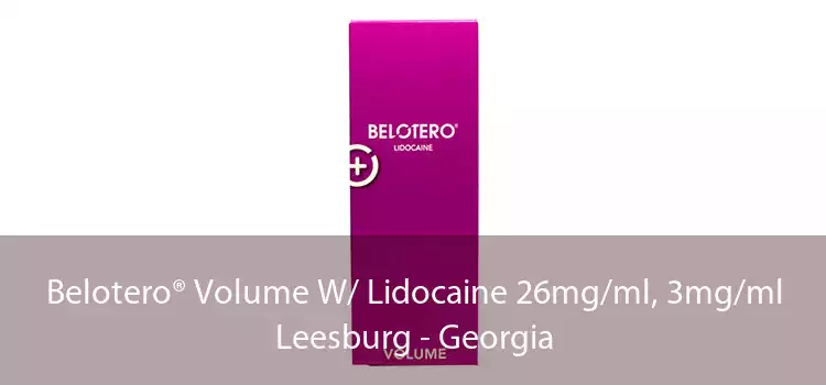 Belotero® Volume W/ Lidocaine 26mg/ml, 3mg/ml Leesburg - Georgia