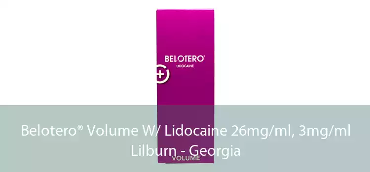 Belotero® Volume W/ Lidocaine 26mg/ml, 3mg/ml Lilburn - Georgia