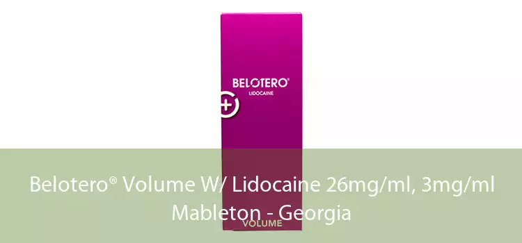 Belotero® Volume W/ Lidocaine 26mg/ml, 3mg/ml Mableton - Georgia