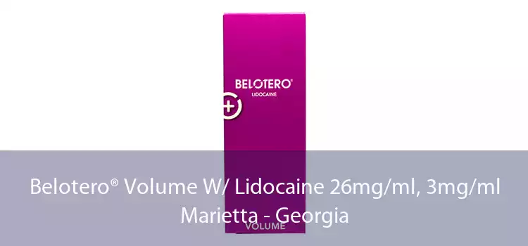 Belotero® Volume W/ Lidocaine 26mg/ml, 3mg/ml Marietta - Georgia