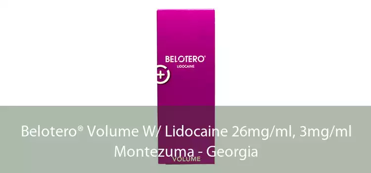 Belotero® Volume W/ Lidocaine 26mg/ml, 3mg/ml Montezuma - Georgia