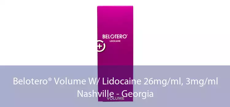 Belotero® Volume W/ Lidocaine 26mg/ml, 3mg/ml Nashville - Georgia